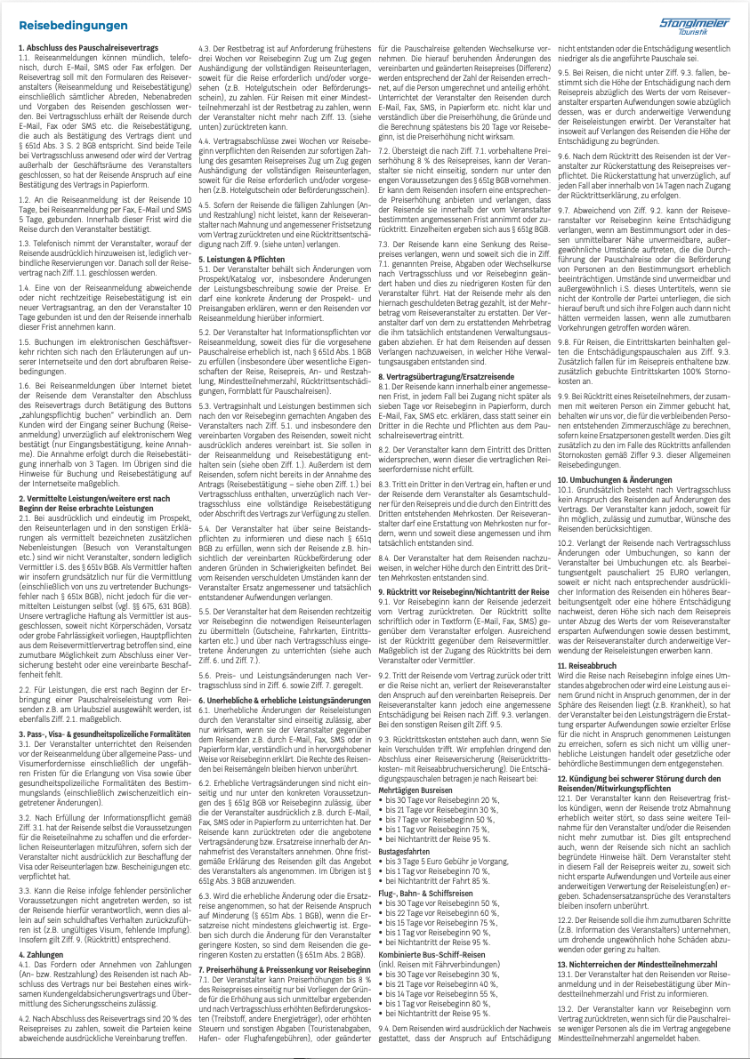 AGBs Vorschau