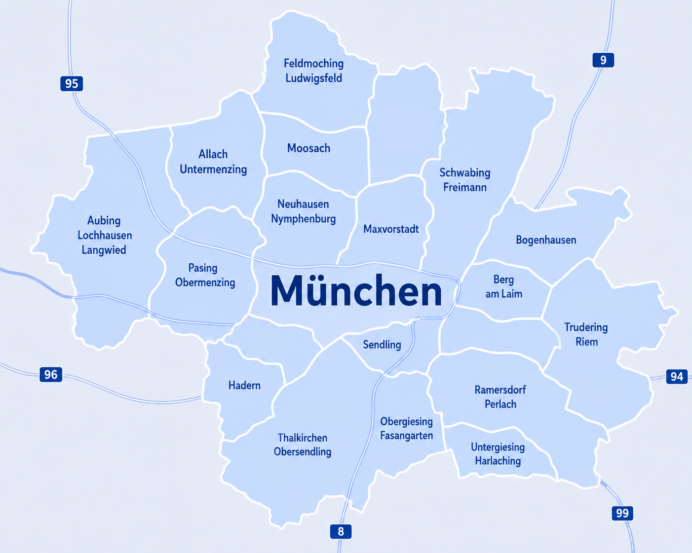 München, Haustürabholung