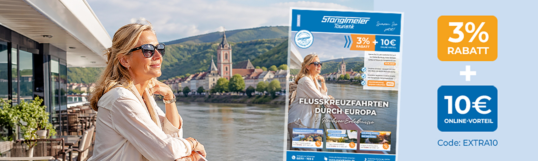 Flusskreuzfahrten-Flyer