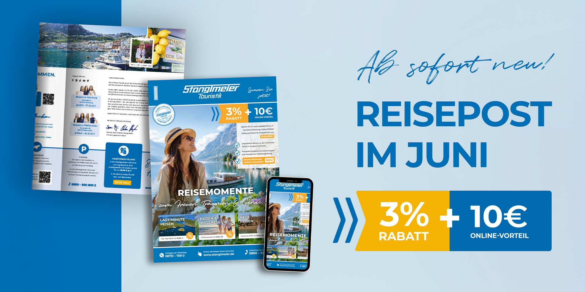Reisepost im Juni