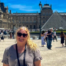 Reisebegelitung Kati in Paris