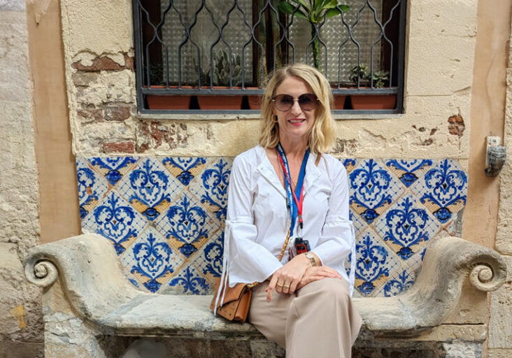 Sizilien Reise mit Reisebegleitung Angela