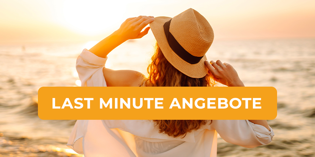 Frau am Meer | Last-Minute-Angebote