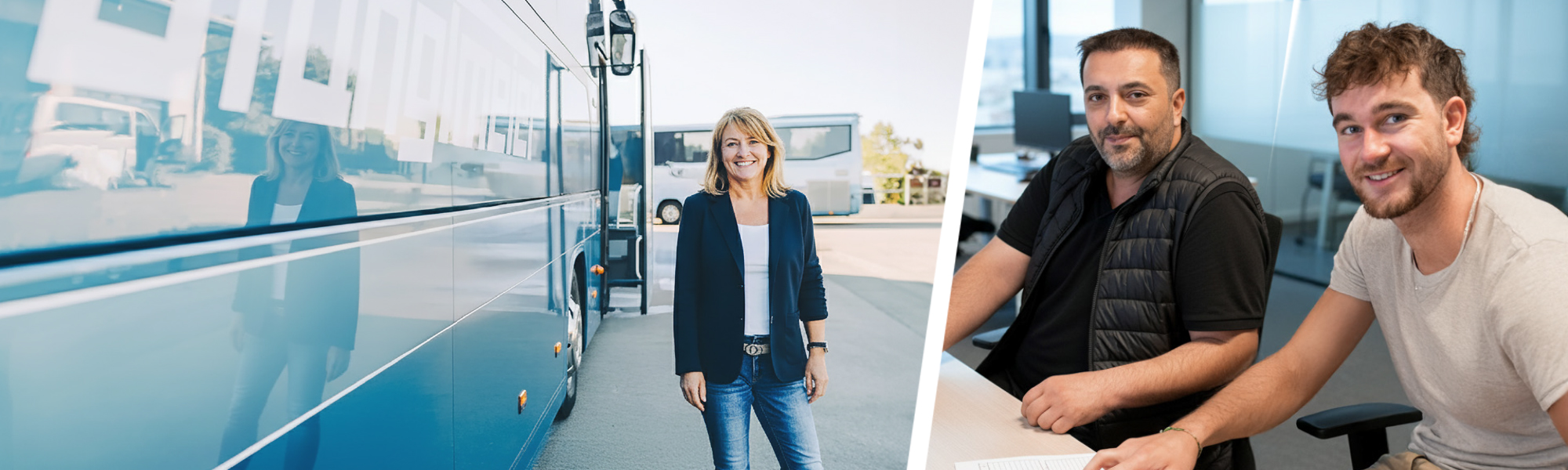 Mietbus und Dispo Team