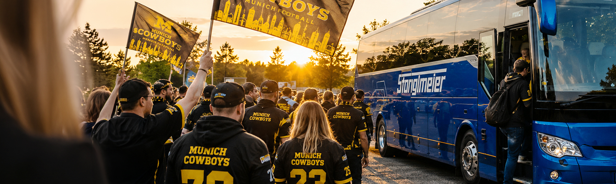 Mit dem Bus zum Auswärtsspiel