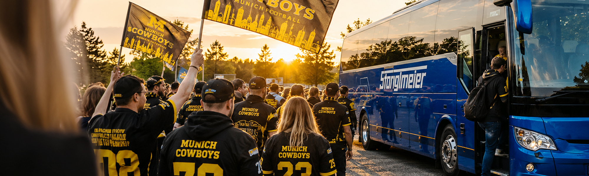 Mit dem Bus zum Auswärtsspiel