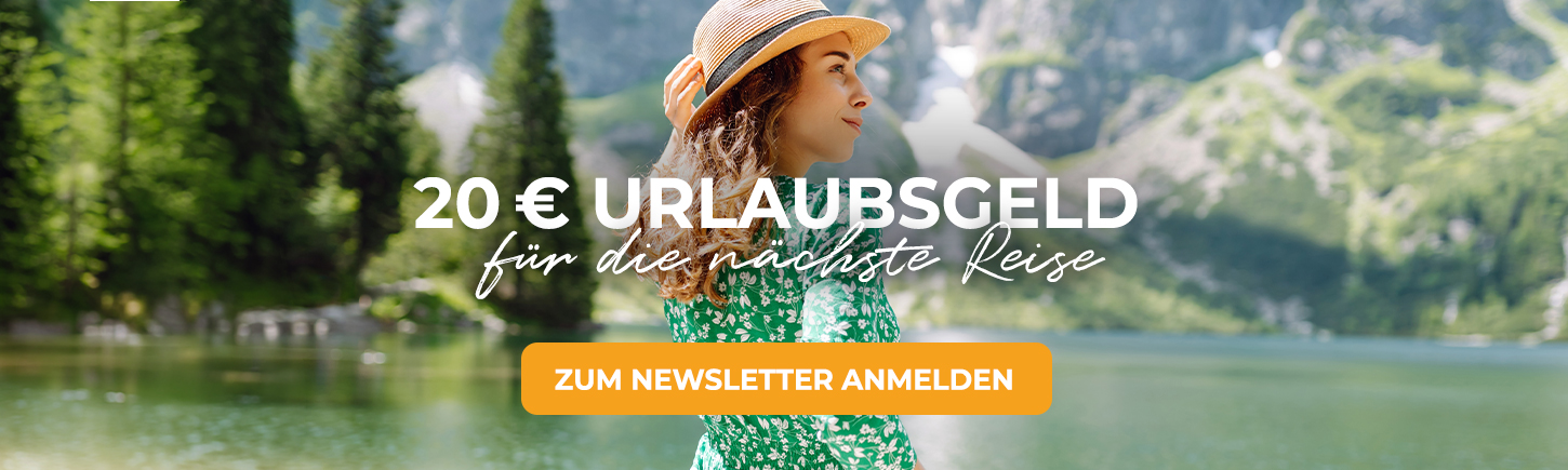 20€ sichern bei Newsletter-Anmeldung