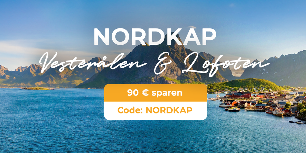 Nordkap, sparen Sie 90 €