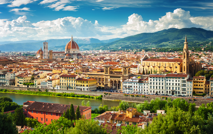 Blick über Florenz vom Piazzale Michelangelo, Italien - ©waku - stock.adobe.com