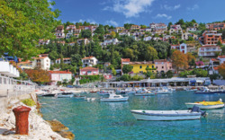 Urlaubs-und Badeort Rabac in Istrien an der Adria
