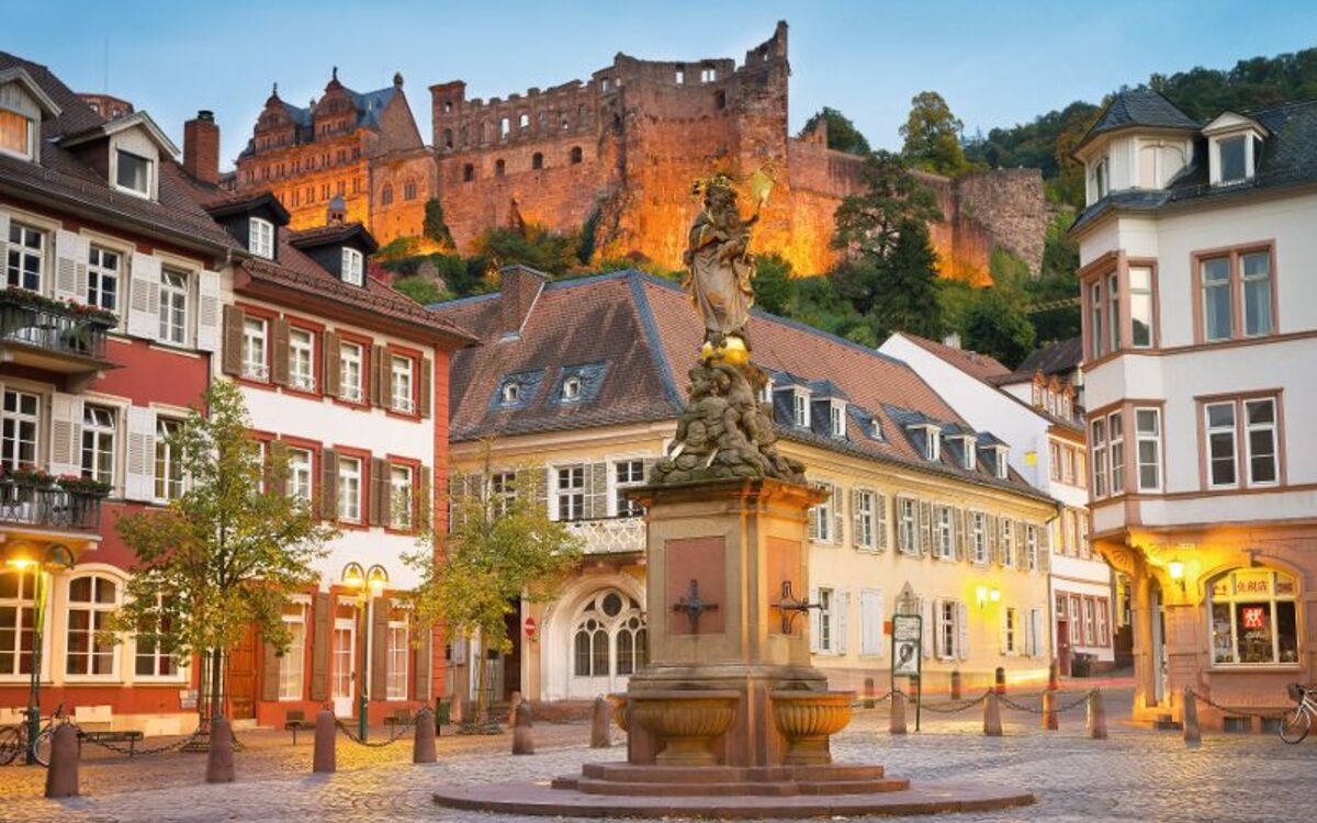 Heidelberg Kornmarkt - © eyetronic - Fotolia