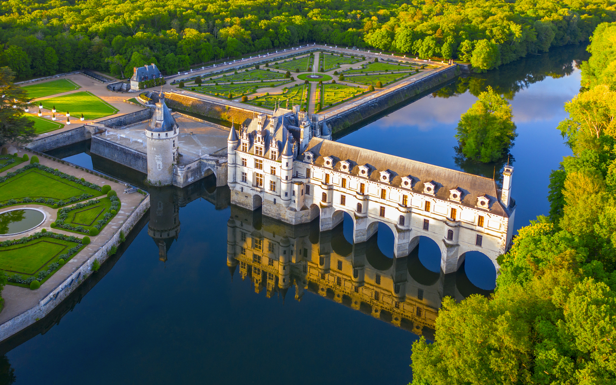 Schloss Chenonceau in Chenonceaux, Frankreich  - © Aleh Varanishcha - stock.adobe.com