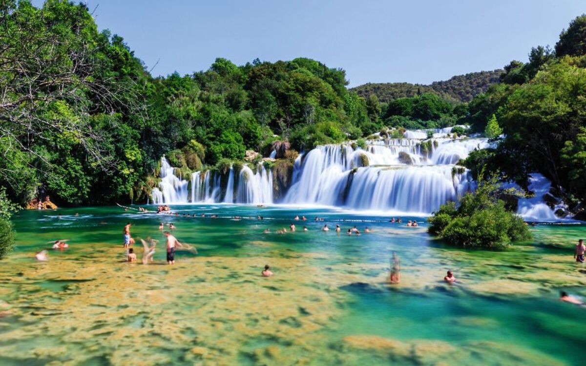 National Park Krka and Cascade of Waterfalls on River Krka, Croa - © anshar73 - Fotolia