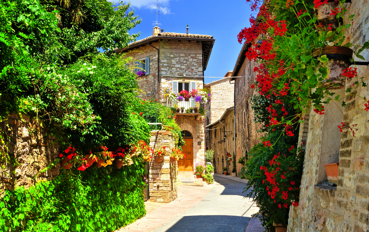 Hügelstadt Assisi in Umbrien, Italien - ©Jenifoto - stock.adobe.com