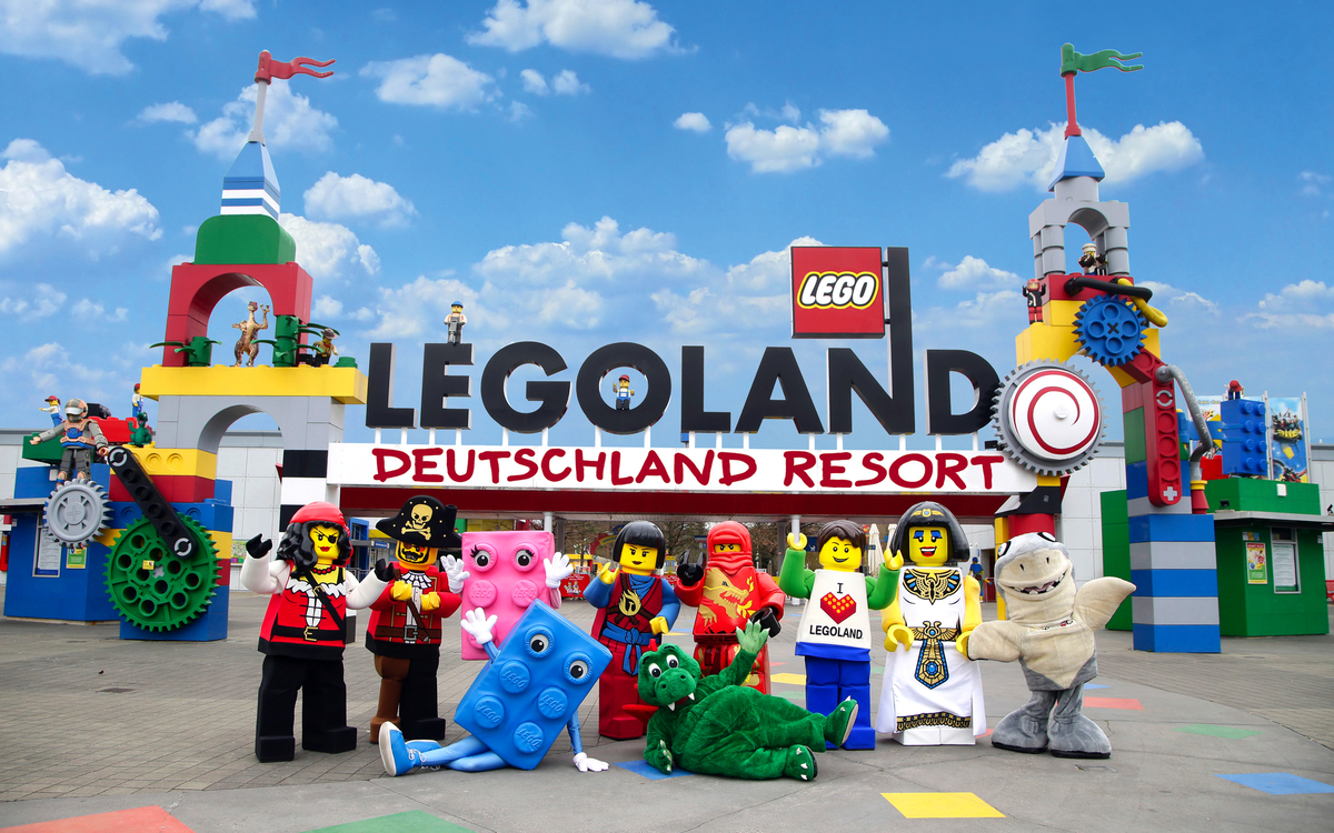 Legoland in Günzburg, Deutschland
