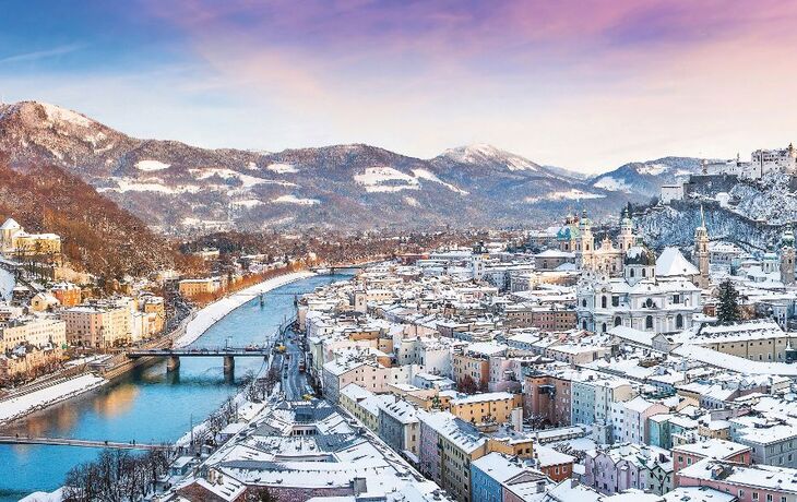 Blick über die winterliche Altstadt - © JR Photography - Fotolia