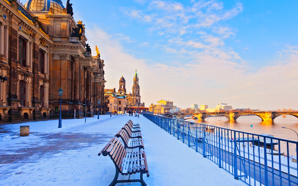 Dresden im Winter, Deutschland - © santosha57 - stock.adobe.com