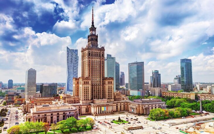 © Photocreo Bednarek - Fotolia - Kulturpalast in Warschau, Polen