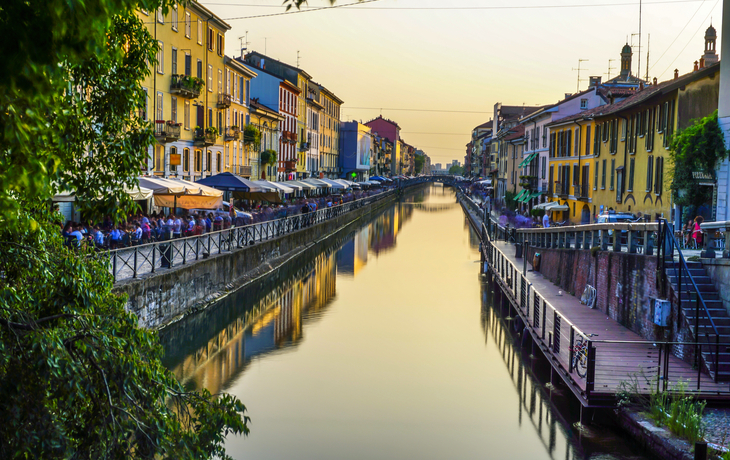 © luili - stock.adobe.com - Navigli-Viertel in Mailand