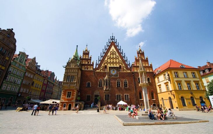 Rathaus von Breslau  - © VRD - Fotolia