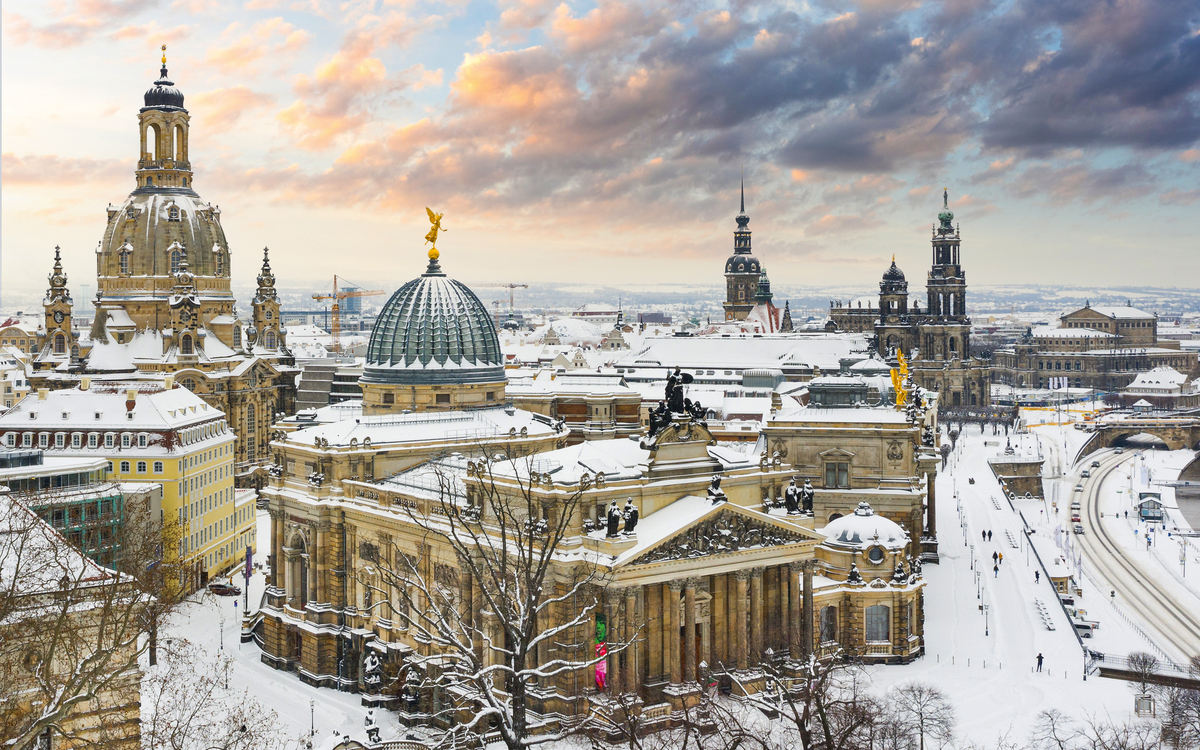 Dresden im Winter - © modernmovie - stock.adobe.com