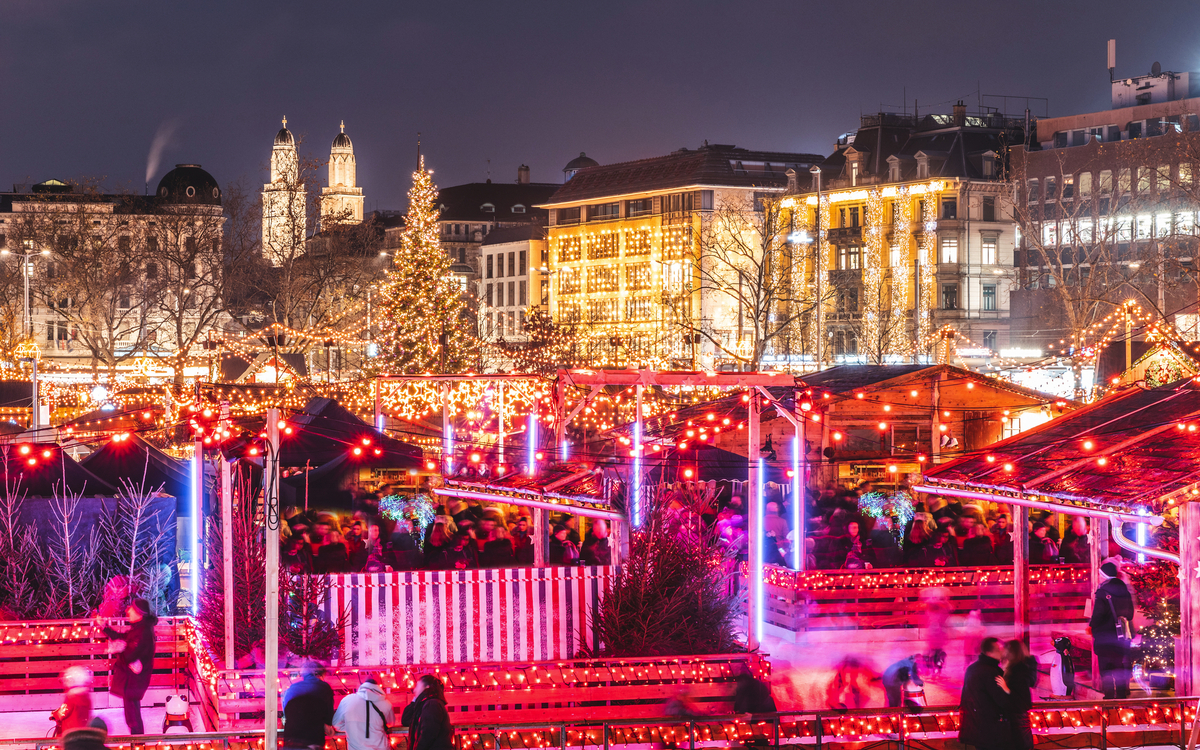 Weihnachtsmarkt in Zürich, Schweiz - © william87 - stock.adobe.com