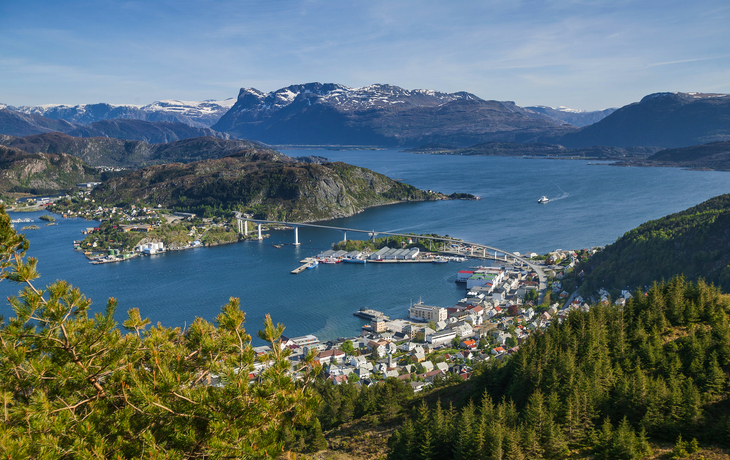 Luftaufnahme von Måløy - © Uwe - stock.adobe.com