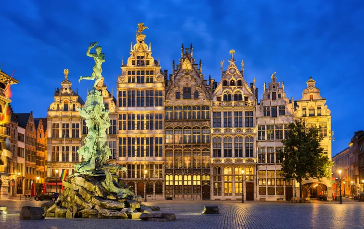 Grote Markt in Antwerpen, Belgien