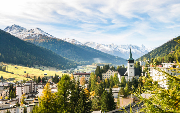 Davos im Herbst - © Laurens - stock.adobe.com