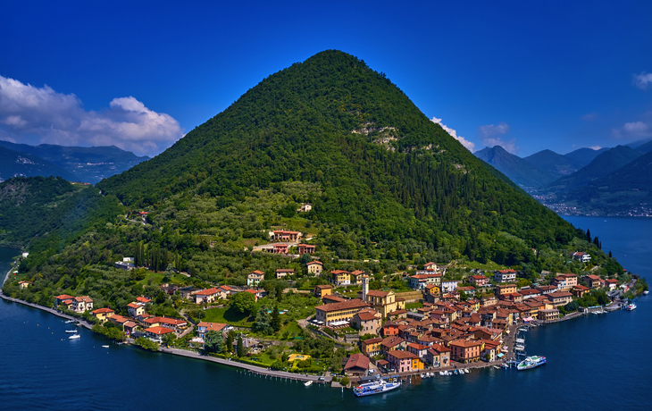 Monte Isola am Iseosee nördlich von Italien - ©Berg - stock.adobe.com