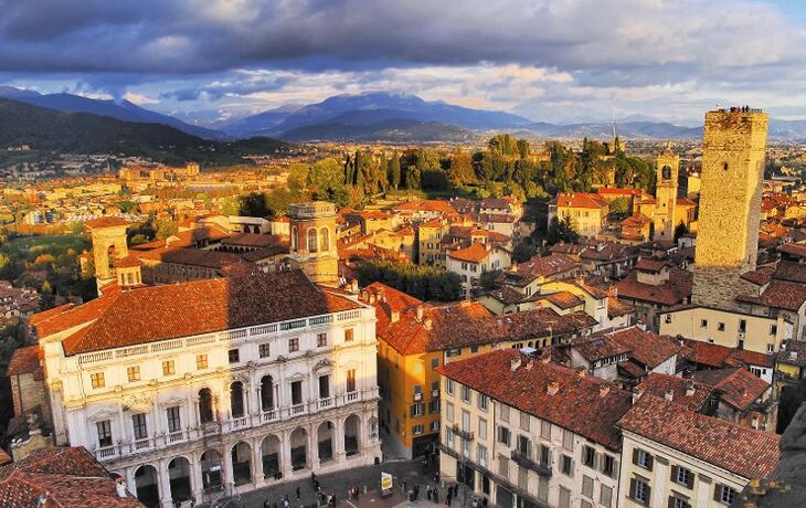 Bergamo in der Lombardei - © Karol Koz?owski - Fotolia