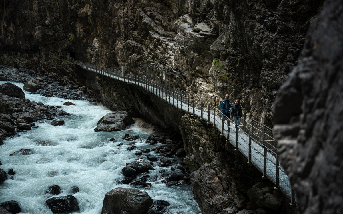 Grindelwald, Gletscherschlucht - © Switzerland Tourism/Nicole Schafer