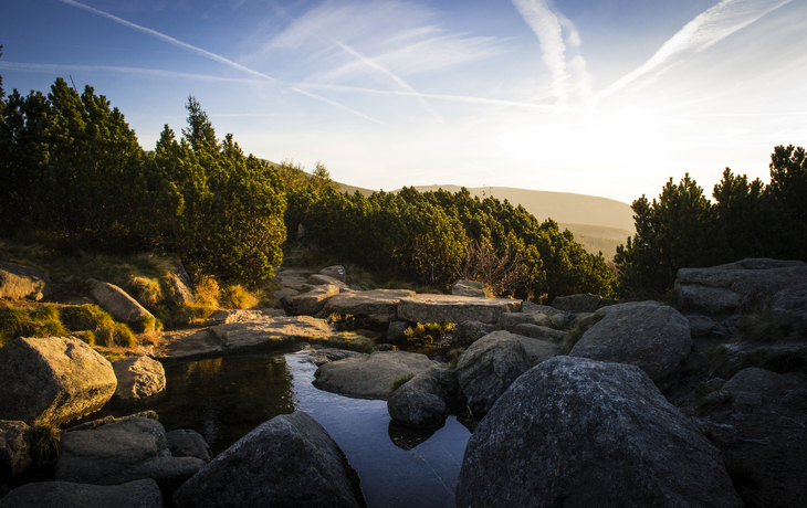Riesengebirge bei Sonnenaufgang - ©michal - stock.adobe.com
