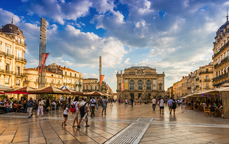 Place de la Comédie in Montpellier - © FredP - stock.adobe.com