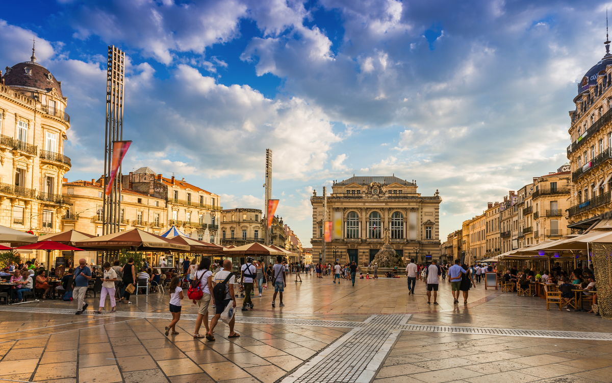 Place de la Comédie in Montpellier - © FredP - stock.adobe.com