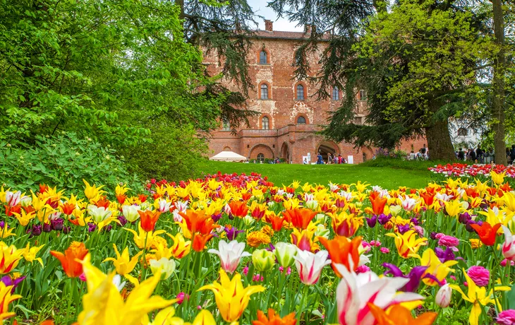 Schloss von Pralormo in Turin, Italien