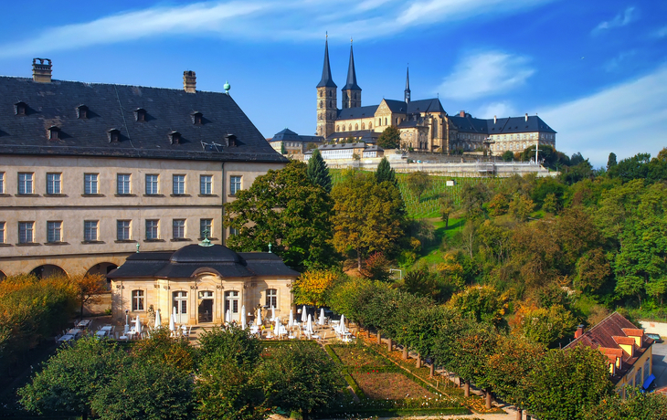 Domkloster und Park von Bamberg  - © Comofoto - stock.adobe.com