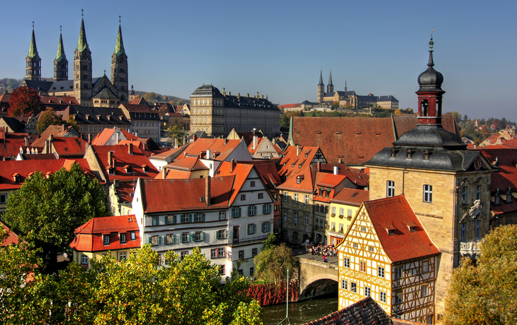 Blick auf das Mühlviertel in Bamberg - © Frank Krautschick - stock.adobe.com