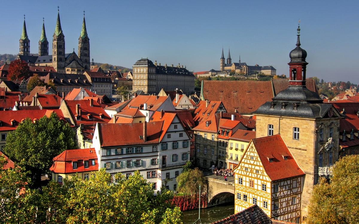 Blick auf das Mühlviertel in Bamberg - © Frank Krautschick - stock.adobe.com