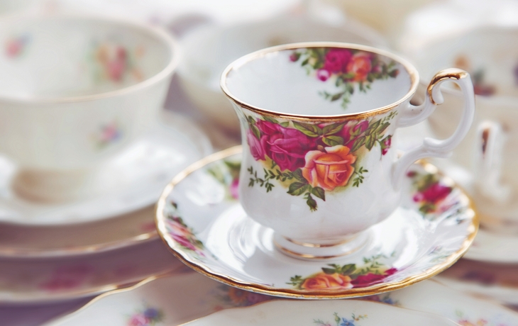 Tee-Tasse Vintage Porzellan