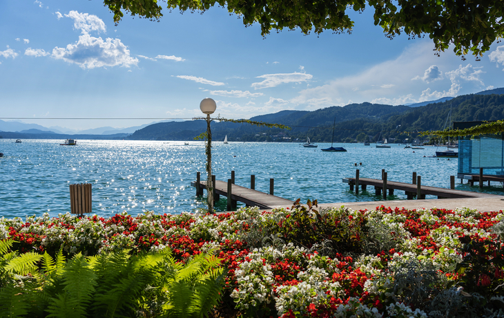 Anlegen am Wörthersee in Kärnten - © David Irlweg - stock.adobe.com