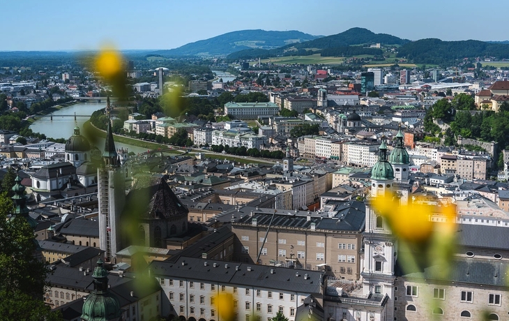 Pferdekutsche auf einem Platz vor einer Festung in einer Stadt. - © disq - stock.adobe.com