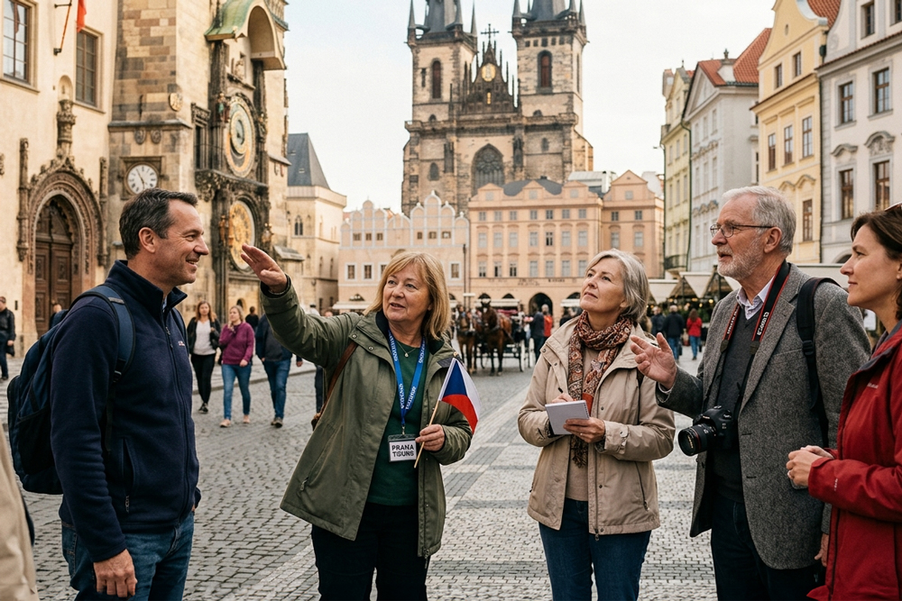 Stadtführung durch Prag, Tschechien