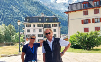 Brigitte und Frank während unserer Zug um Zug Reise - Tag 7